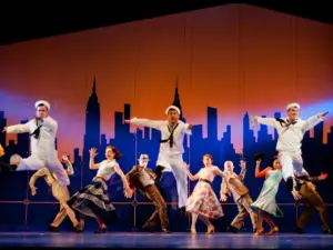 "On The Town" Begins Previews at The Lyric Theatre