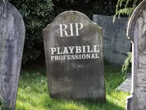 Playbill Pro Closure May Be Sign Of Things To Come