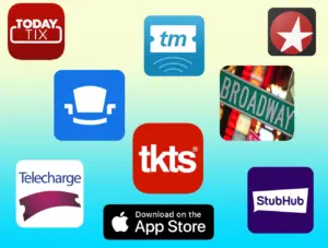 Broadway Ticketing Apps for iPhone and Android