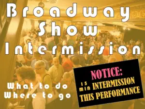 Broadway Show Intermission: How Long and What to Do