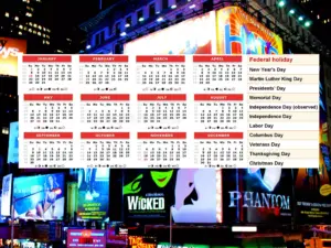 Holidays on Broadway: Ticket Pricing