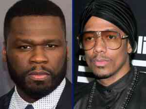Rapper 50 Cent and Nick Cannon both have their own TV shows