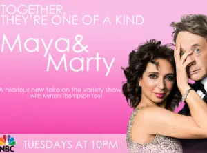 “Maya and Marty” Show Debuts on NBC TV