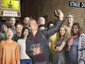 Broadway Stage Door Provides Interaction Between Stars and Fans