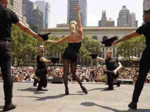 Bryant Park Shows at Lunchtime
