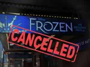 Frozen The Musical Cancelled on Broadway