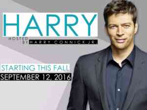 Harry Connick Jr New Show