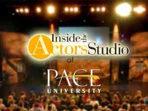 Inside the actors studio filmed at Pace University