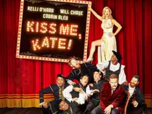 Kiss me kate on Broadway Kelli O’Hara and Will Chase