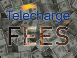 Telecharge fees