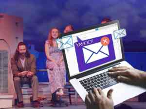 Yahoo Email at Broadway Show