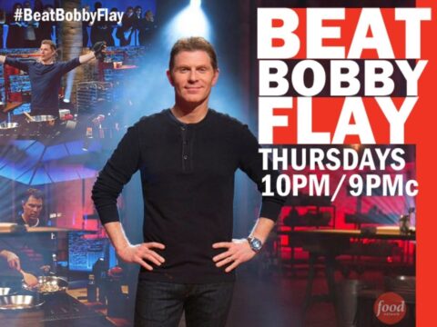 Bobby Flay hosts competitive cooking show Beat Bobby Flay