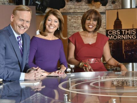 Hosts of CBS This Morning news and talk show