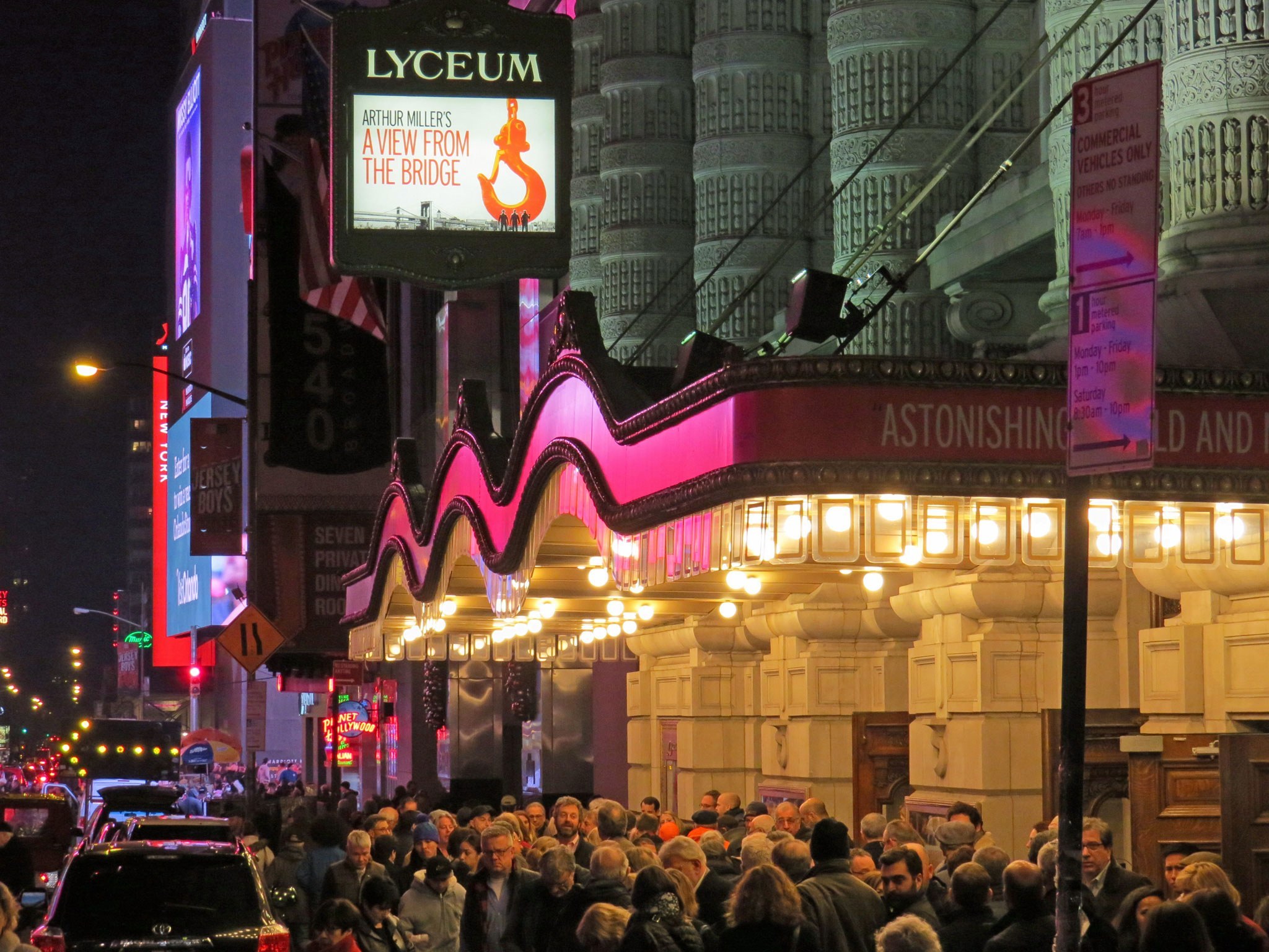 A View From The Bridge Broadway Theatre Marquee