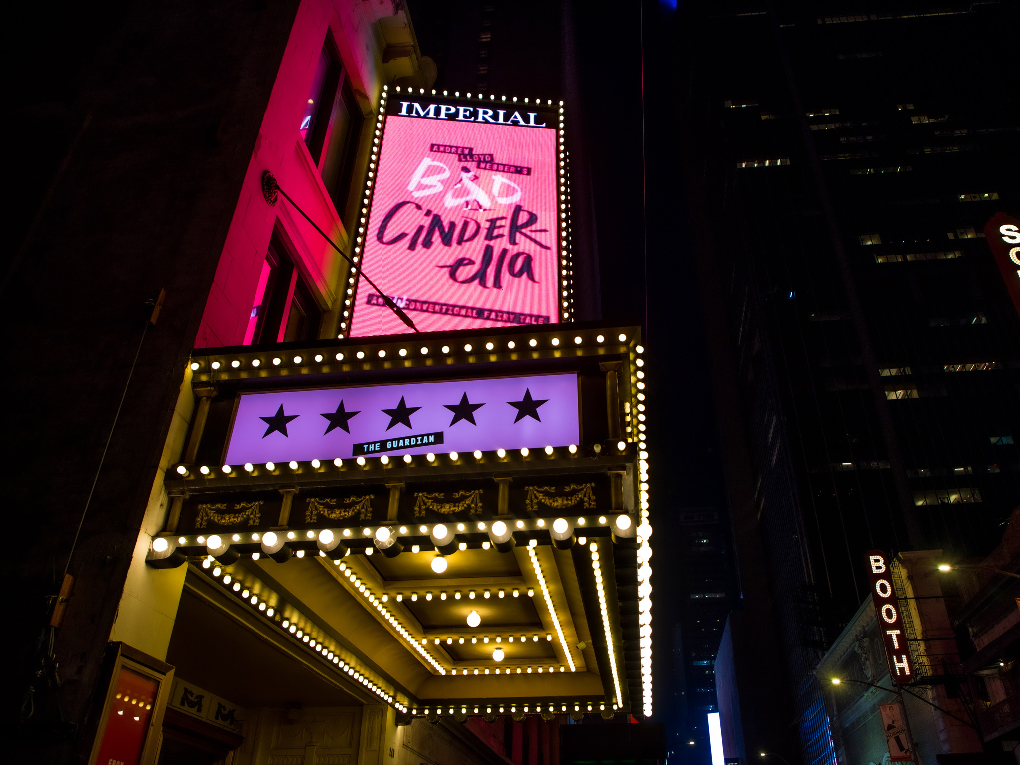 Andrew Lloyd Webber's Bad Cinderella at the Imperial Theatre on Broadway