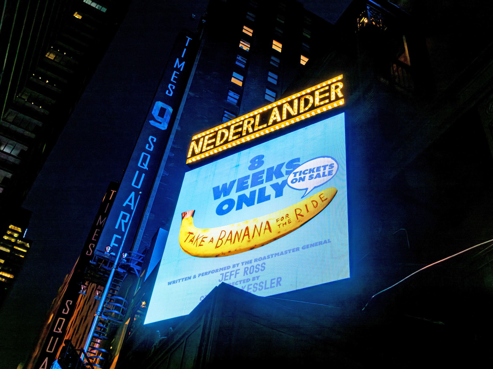 Take a Banana For the Ride Marquee