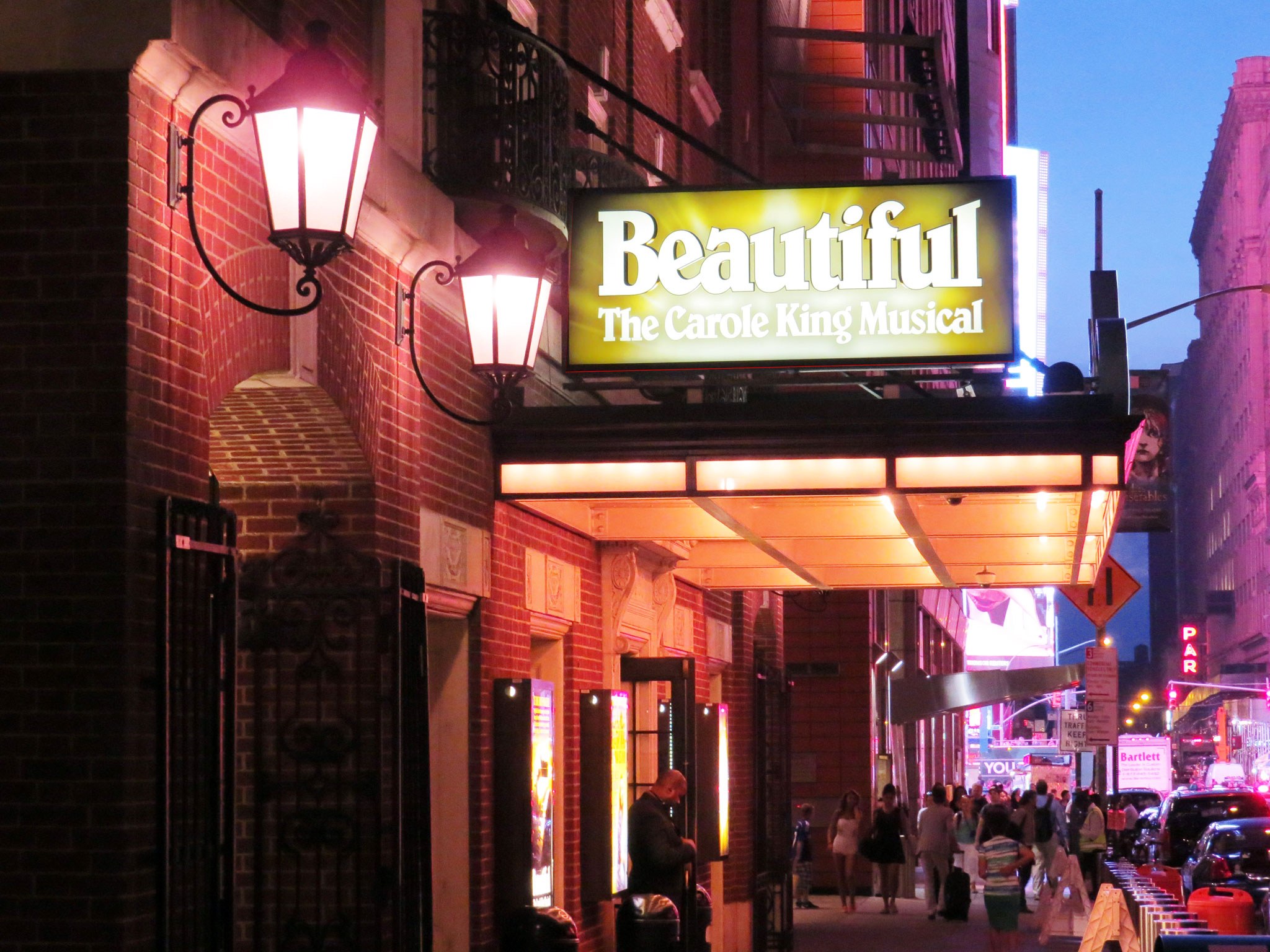 Beautiful: The Carole King Musical Marquee