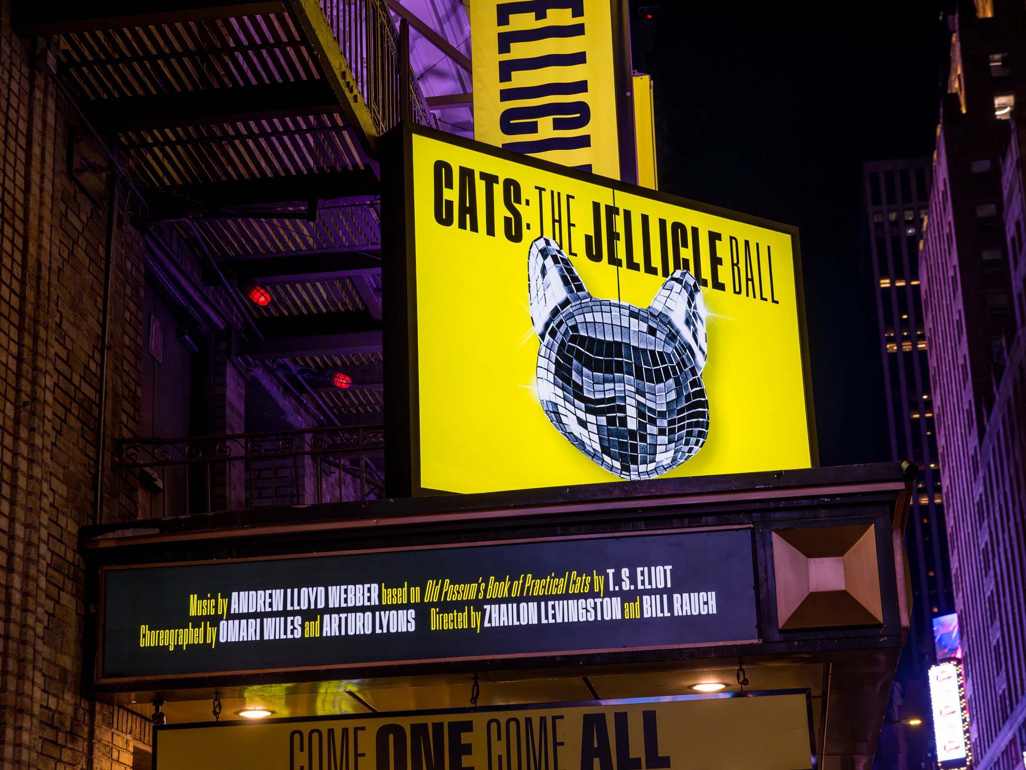 Cats: The Jellicle Ball Marquee