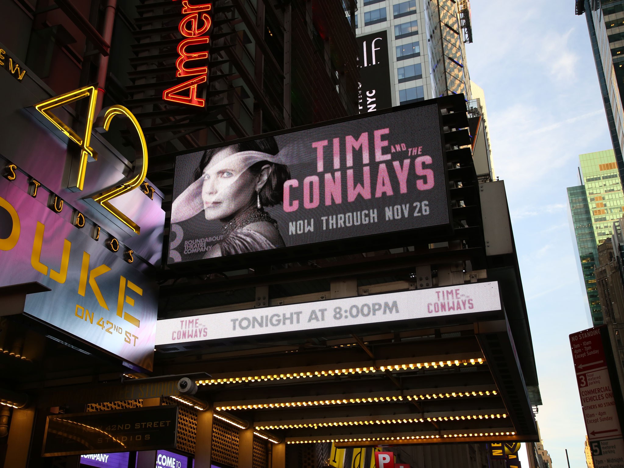 Time and the Conways Marquee