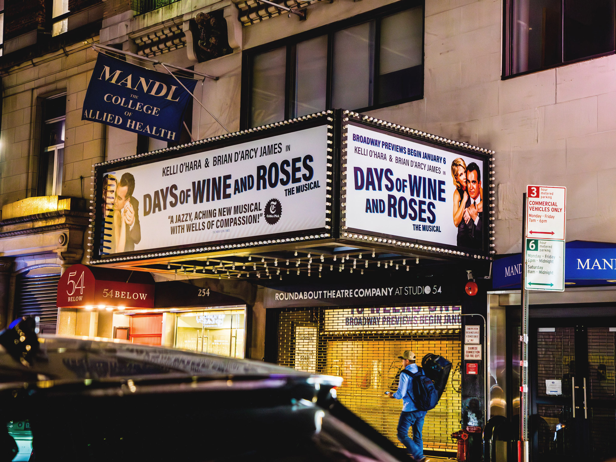 Days of Wine and Roses Marquee
