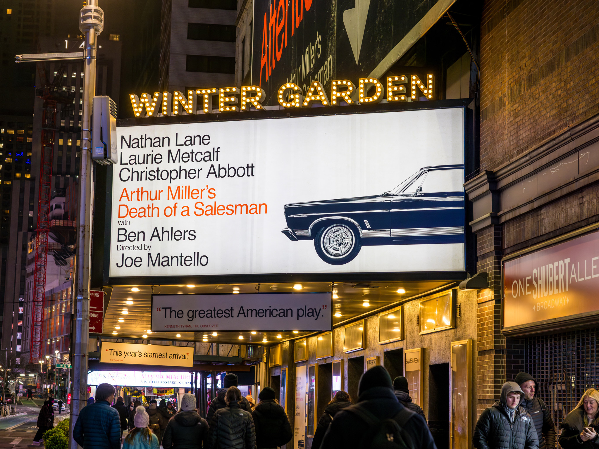 Death of a Salesman Marquee