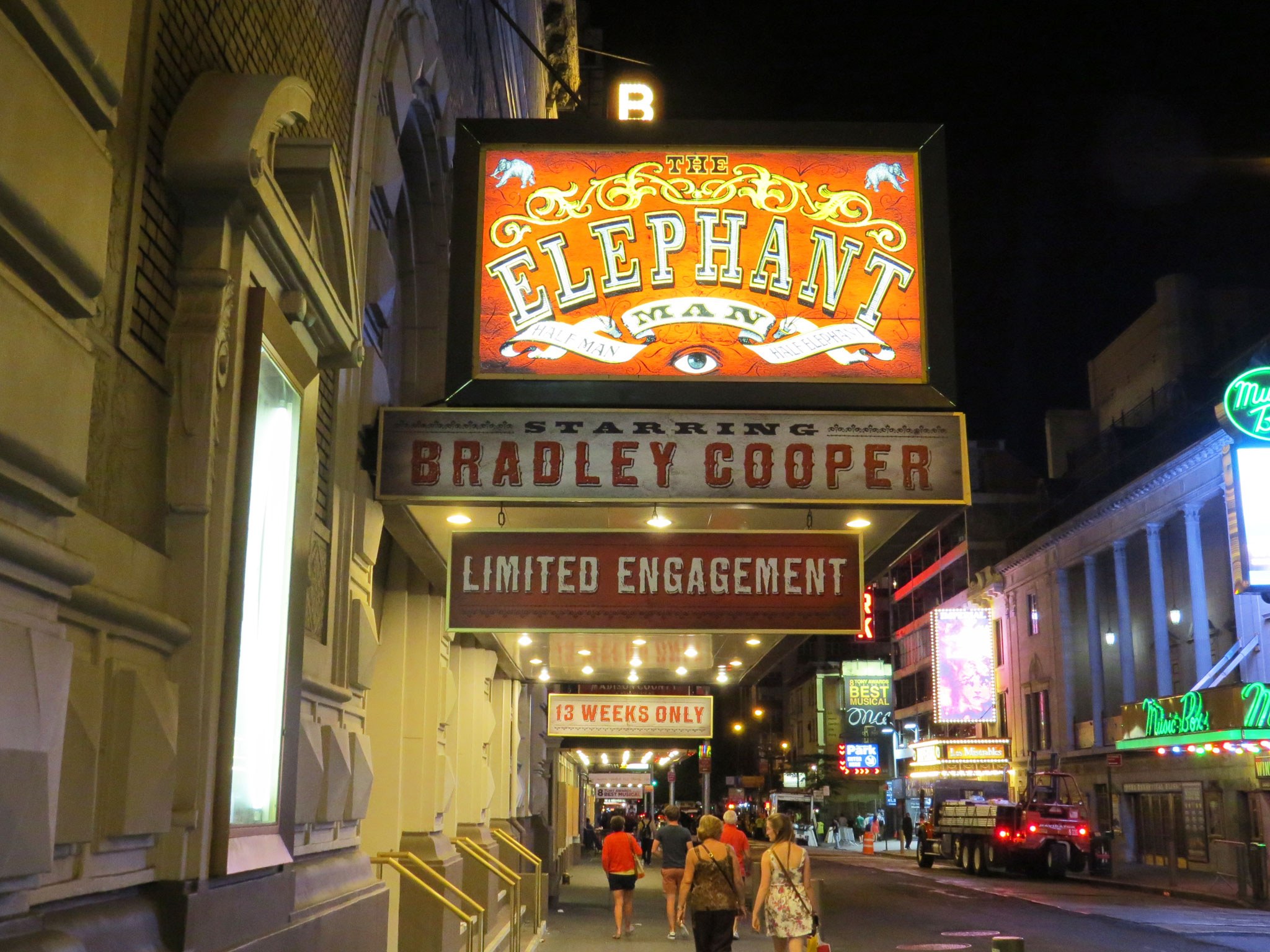 The Elephant Man Marquee