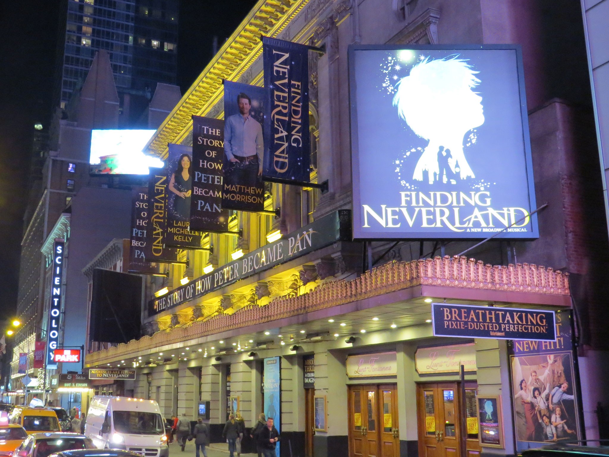 Finding Neverland Marquee