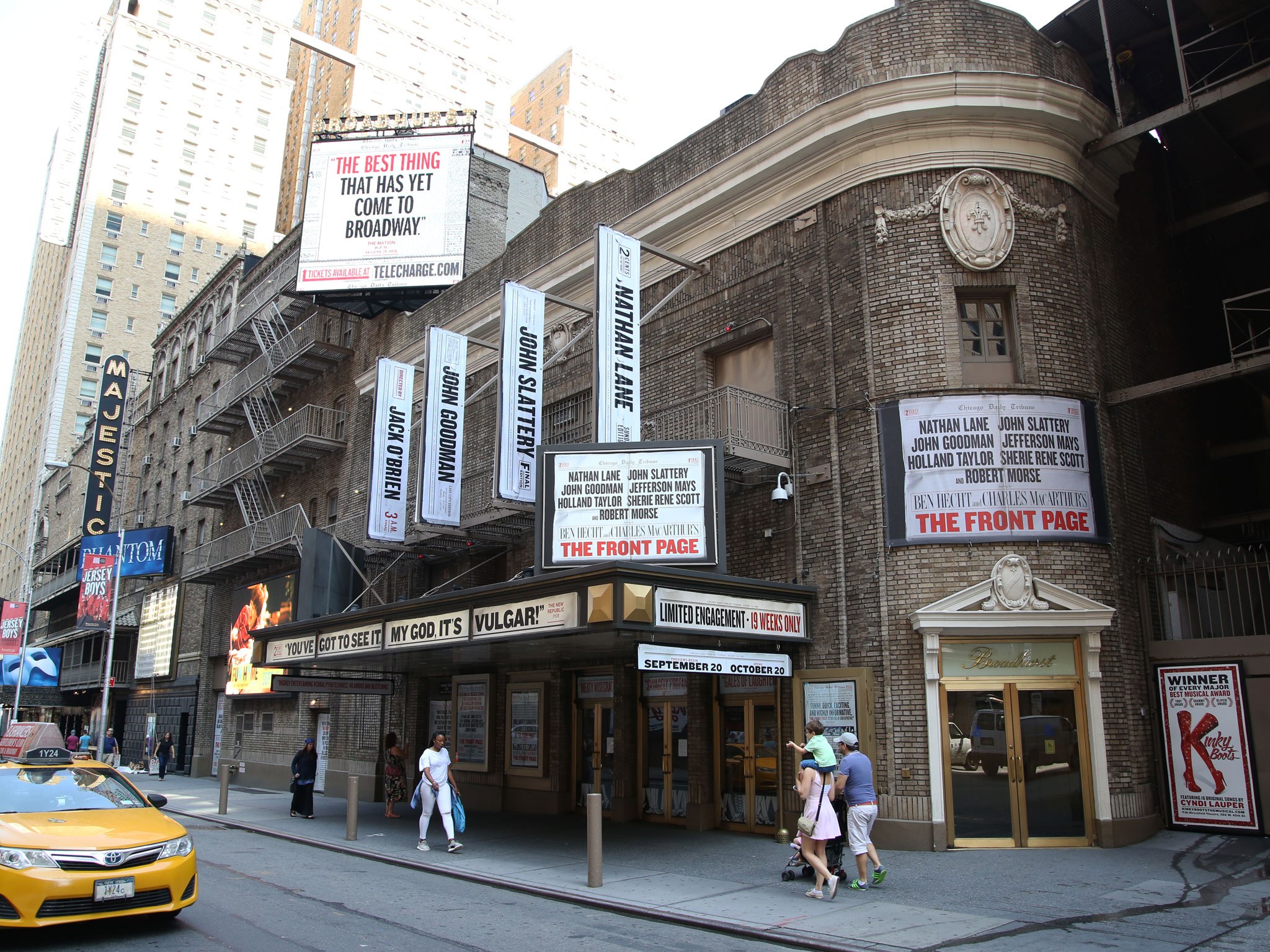 The Front Page Marquee