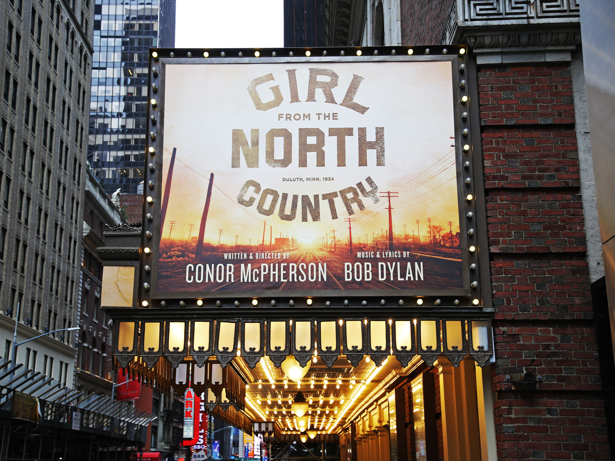 Girl From the North Country Marquee