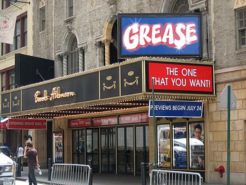 Grease Marquee