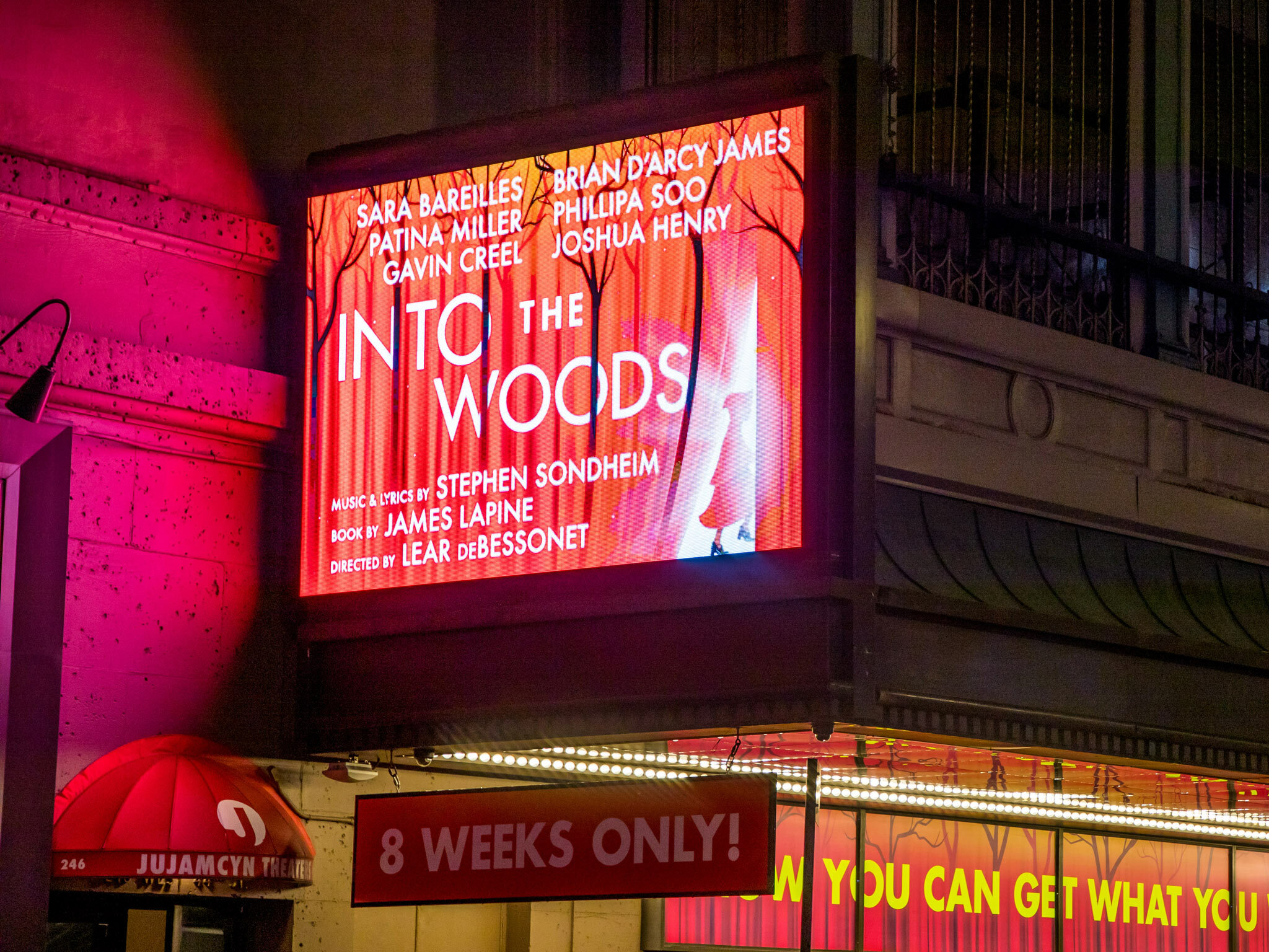 Into The Woods Marquee