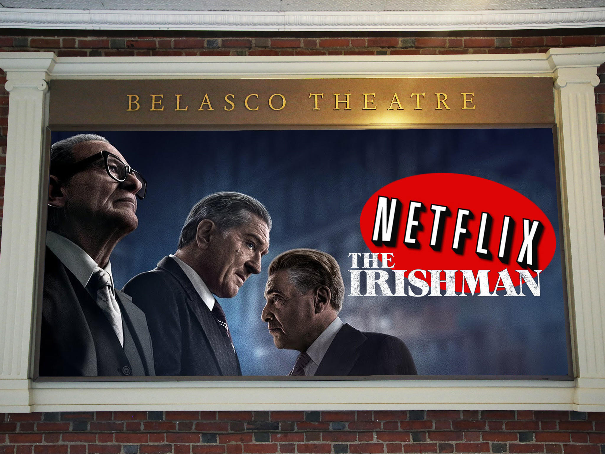 Broadway Theatre Signs Up For Movie Showing of Netflix’s ‘The Irishman’