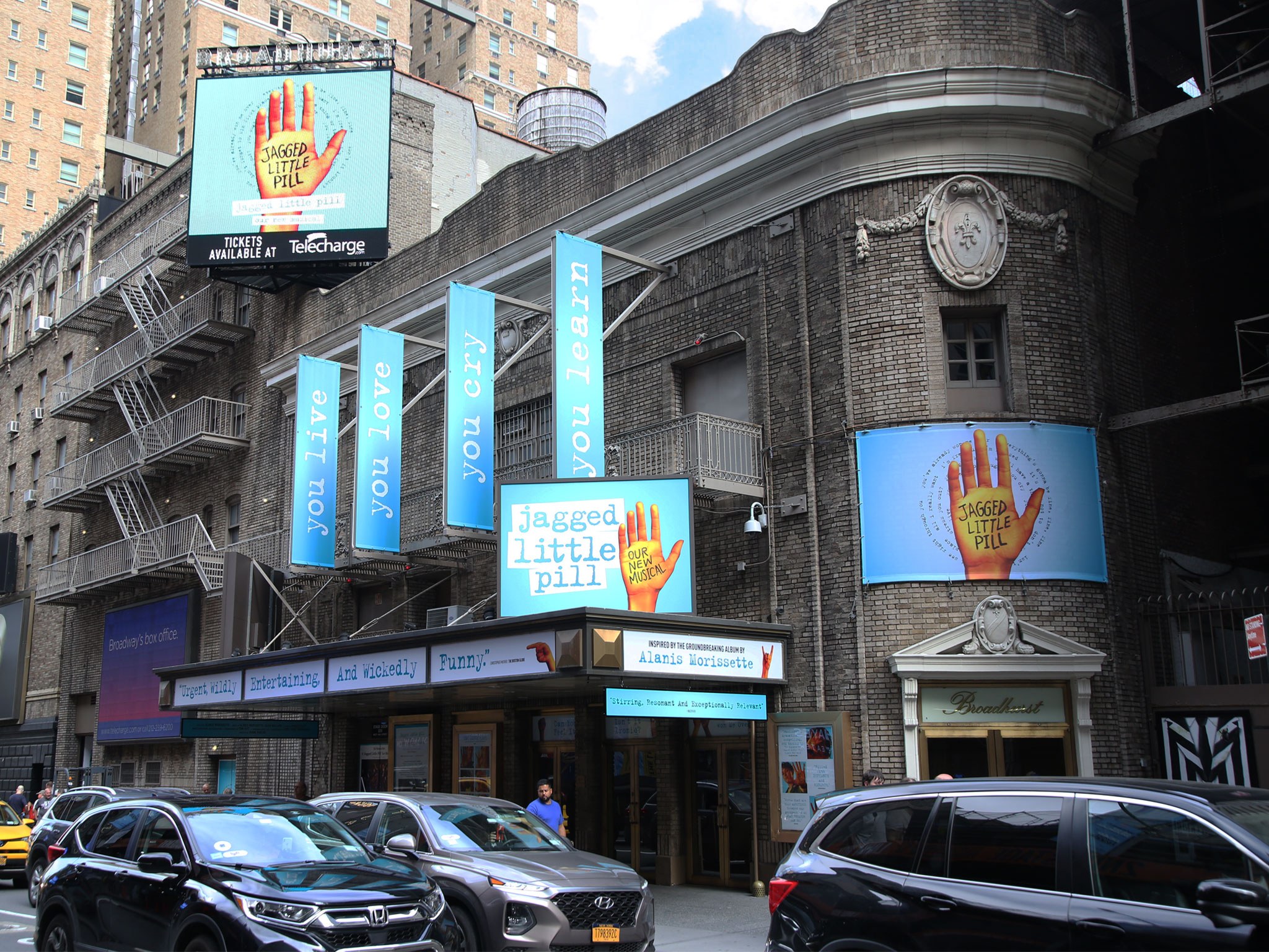 Jagged Little Pill Marquee