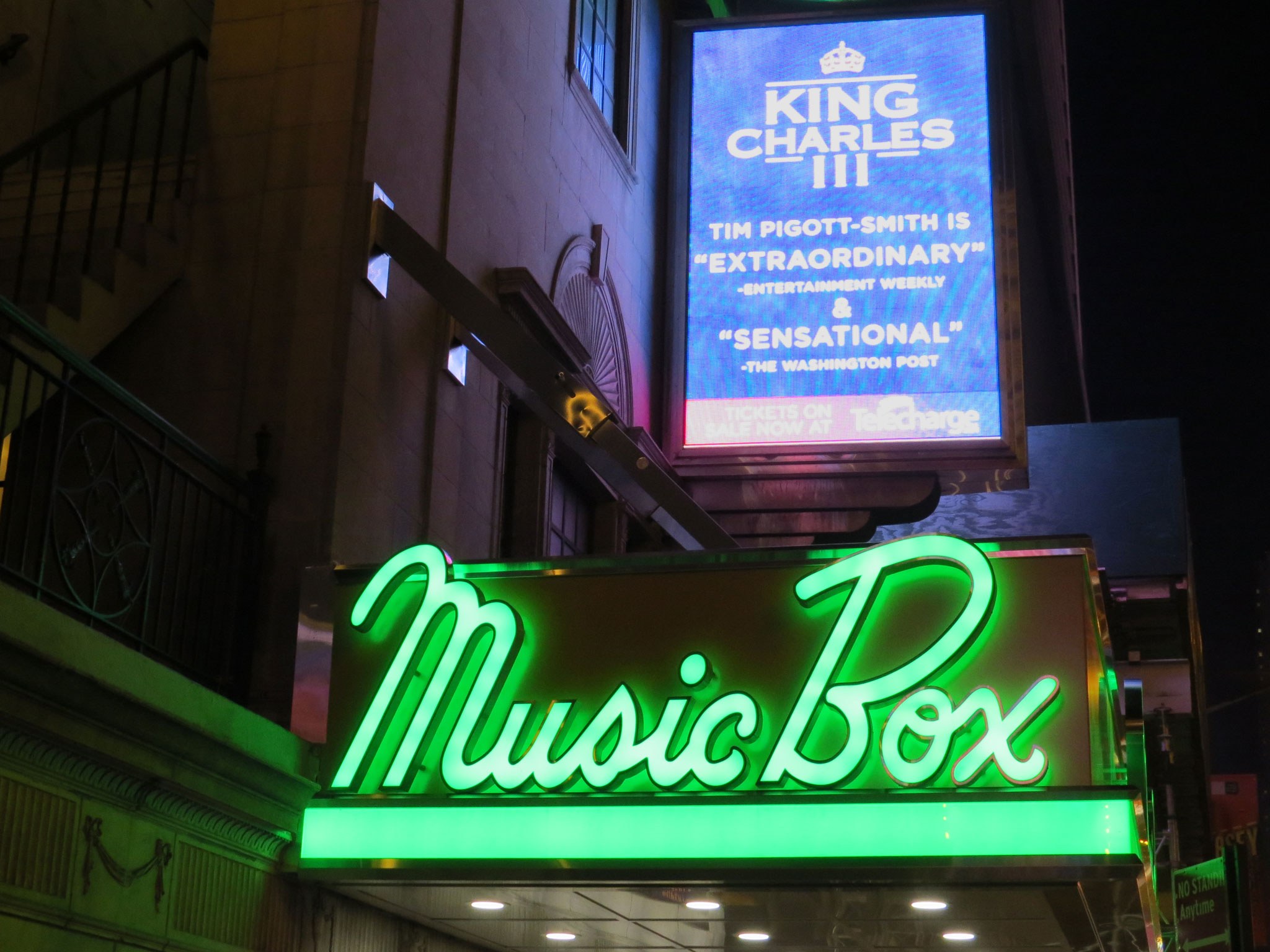 King Charles III Marquee