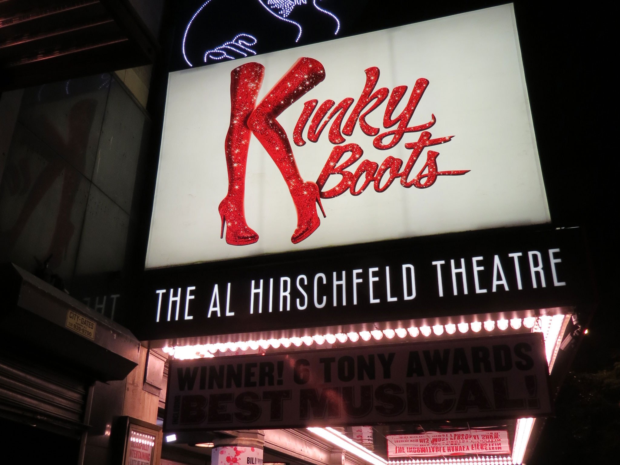 Kinky Boots Marquee