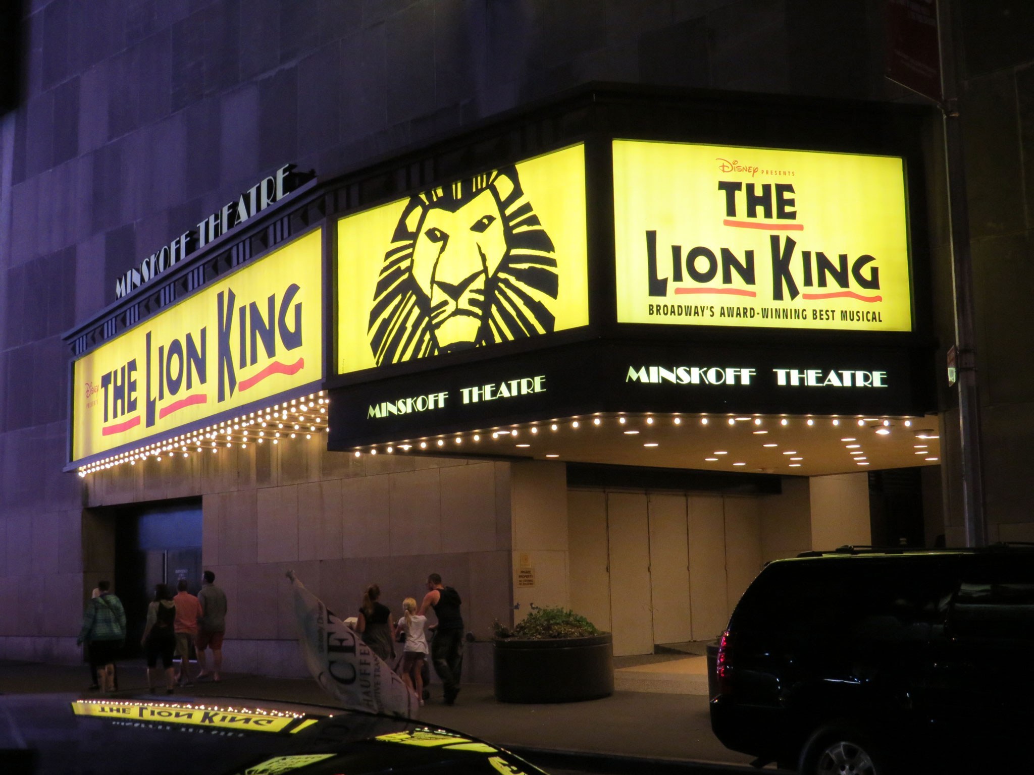 The Lion King Marquee