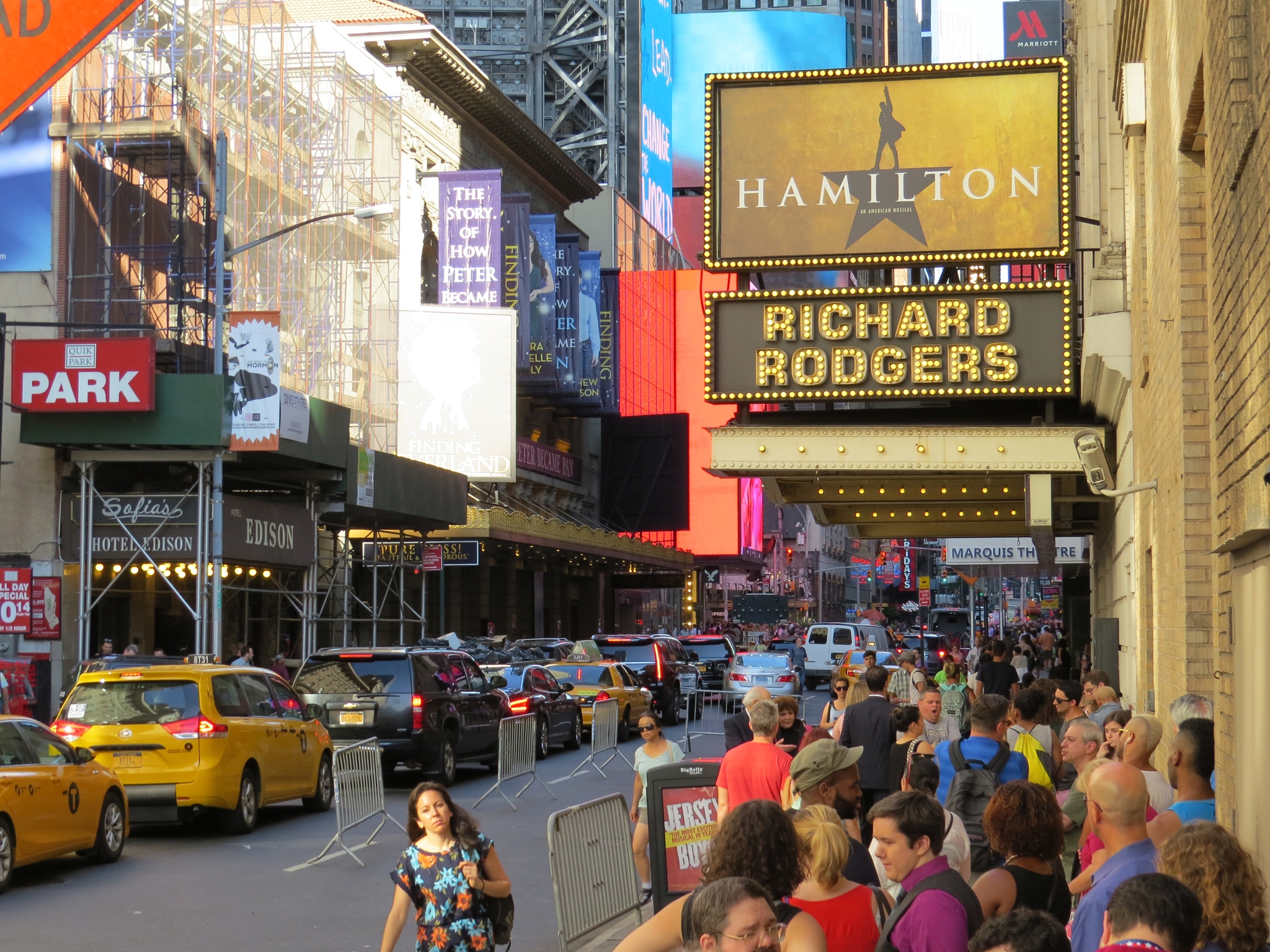 Hamilton Ticket Lottery Moves Back Outside