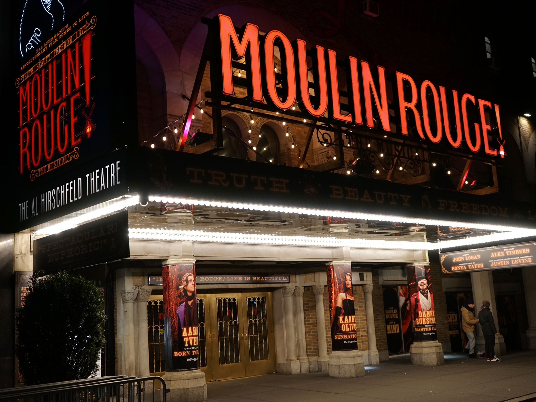 Moulin Rouge Theatre Marquee