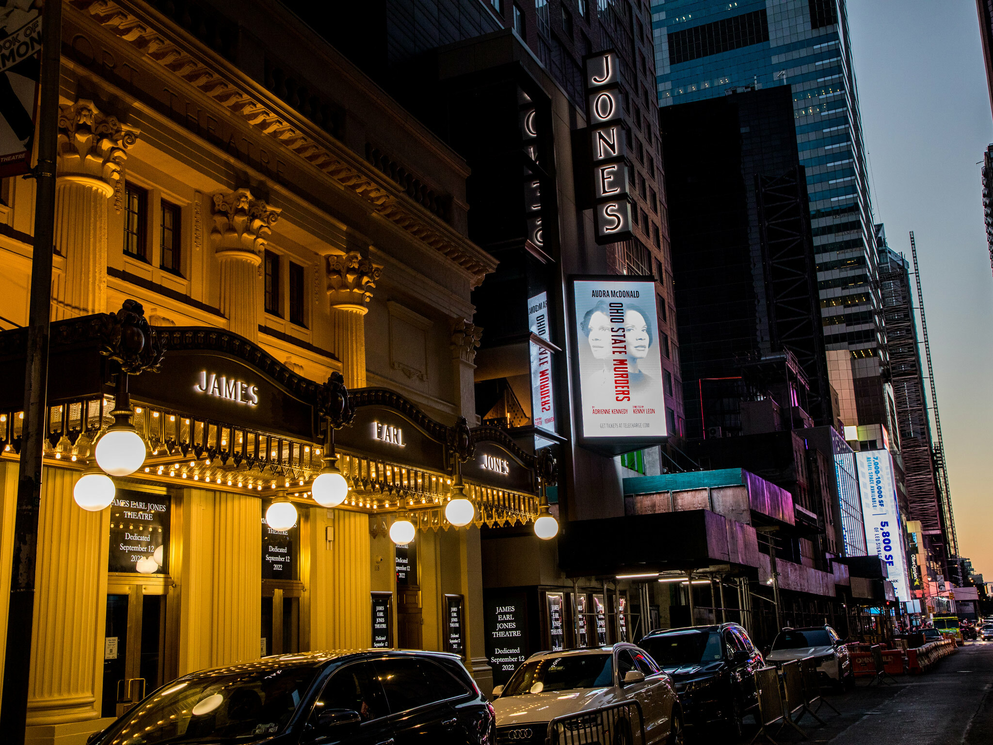 Ohio State Murders on Broadway at the James Earl Jones Theatre in NYC