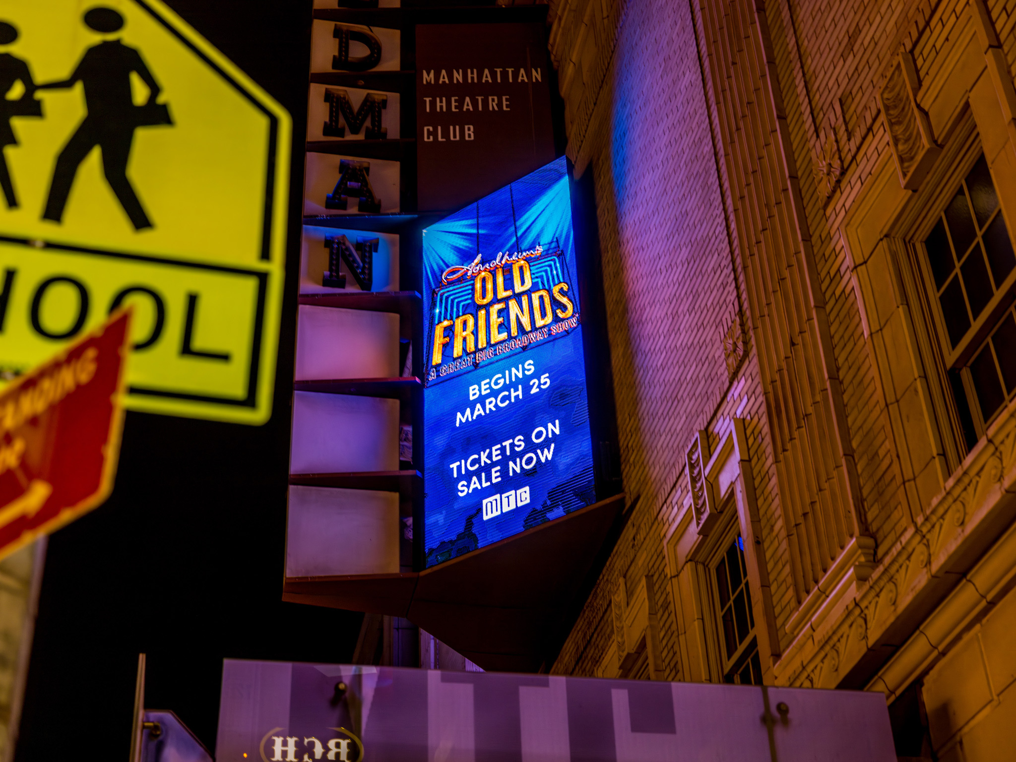 Stephen Sondheim's Old Friends Marquee