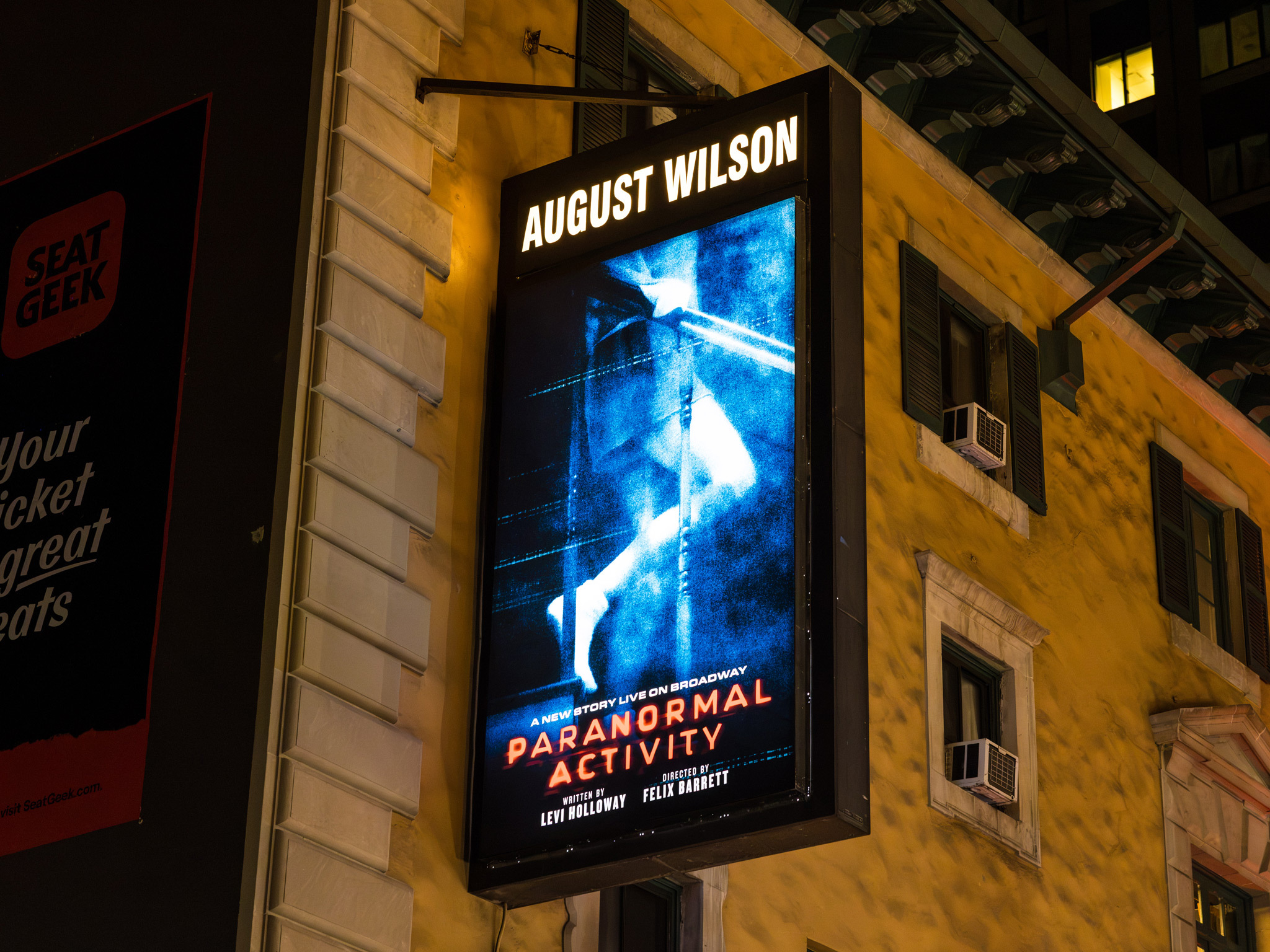 Paranormal Activity Marquee