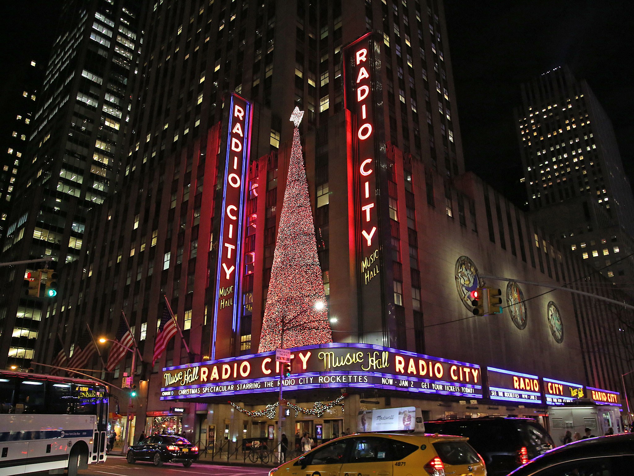 Christmas Spectacular Starring the Rockettes 2023 Marquee