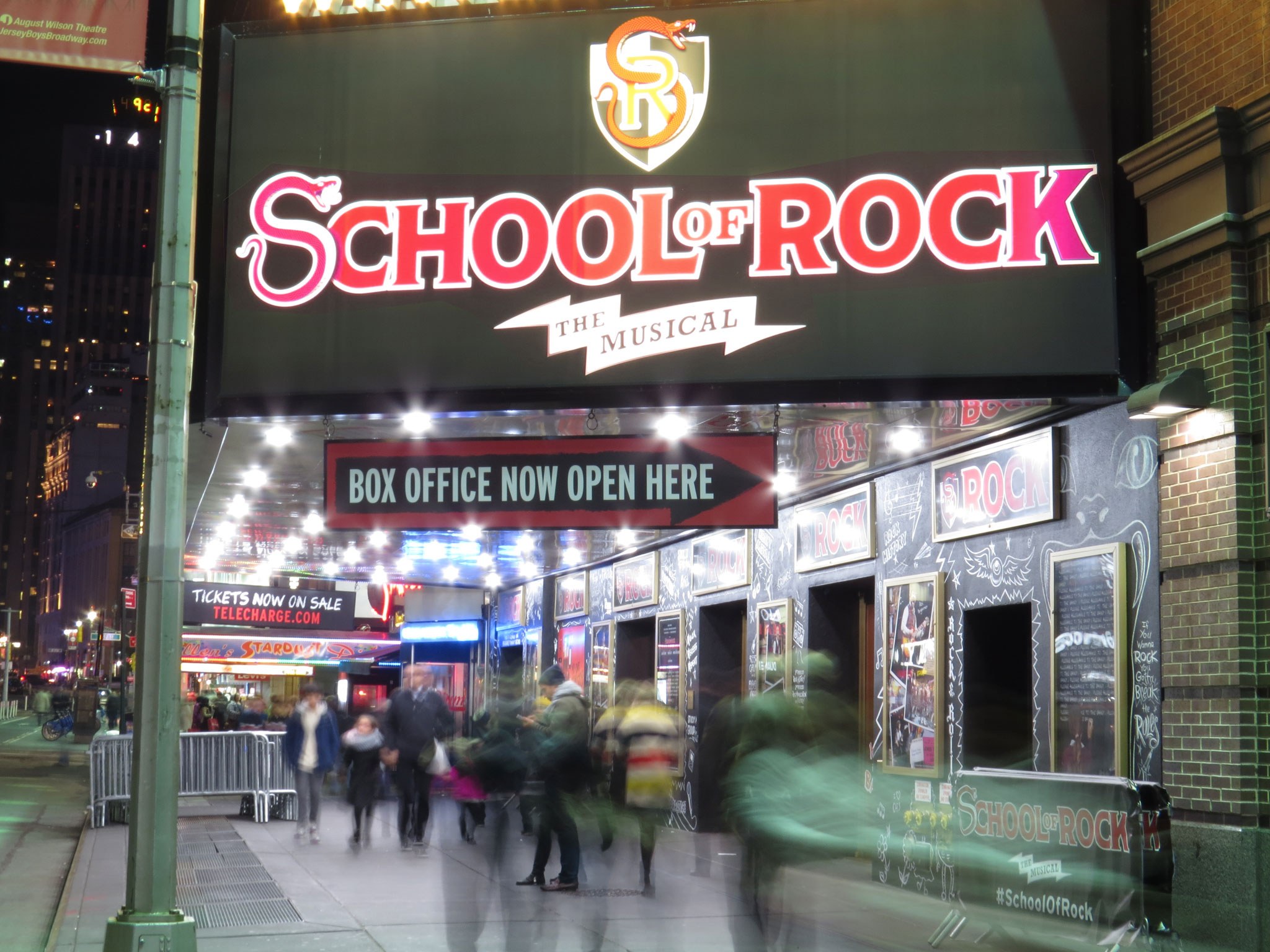 School of Rock Marquee