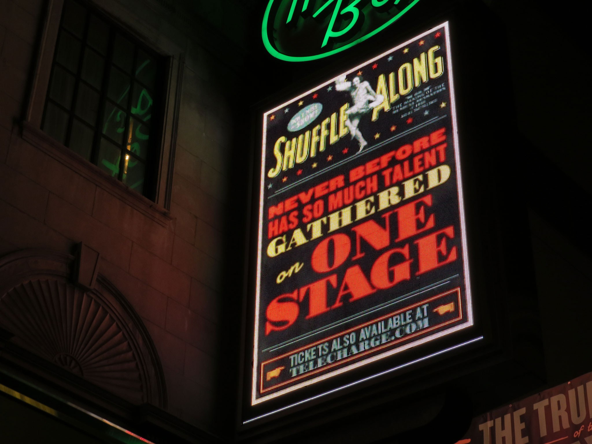 Shuffle Along Marquee