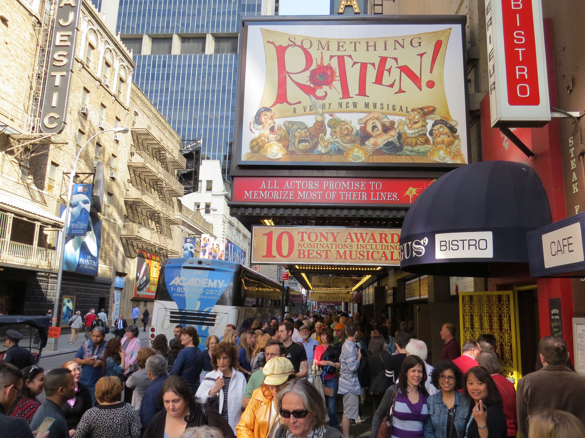 Something Rotten! (Broadway, St. James Theatre, 2015)