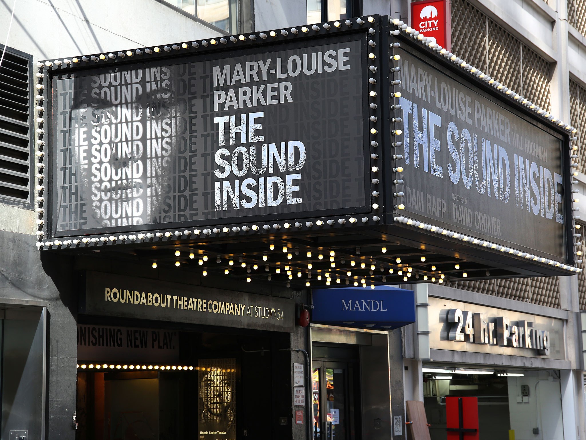 The Sound Inside Theatre Marquee at Studio 54