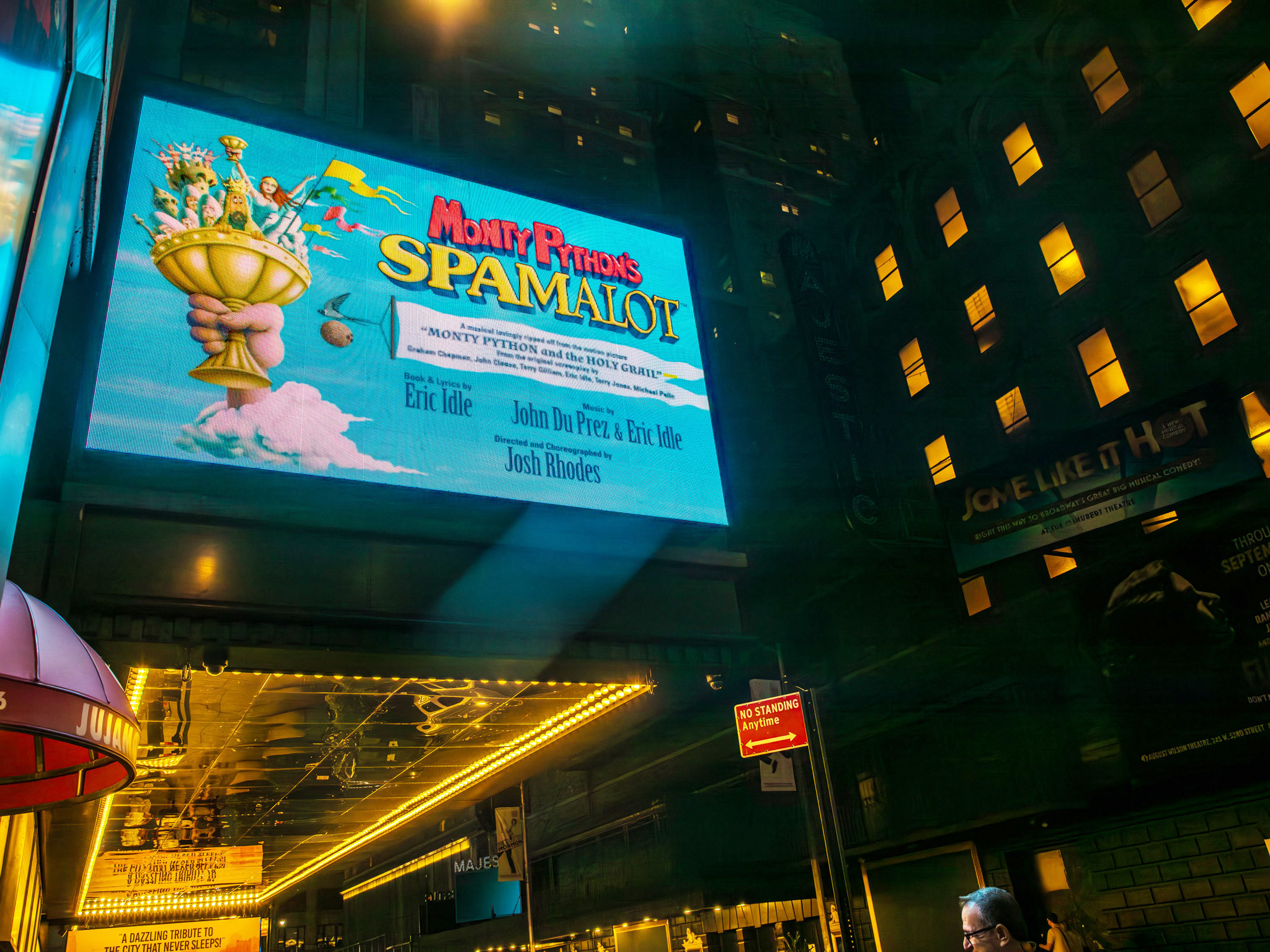 Spamalot Marquee