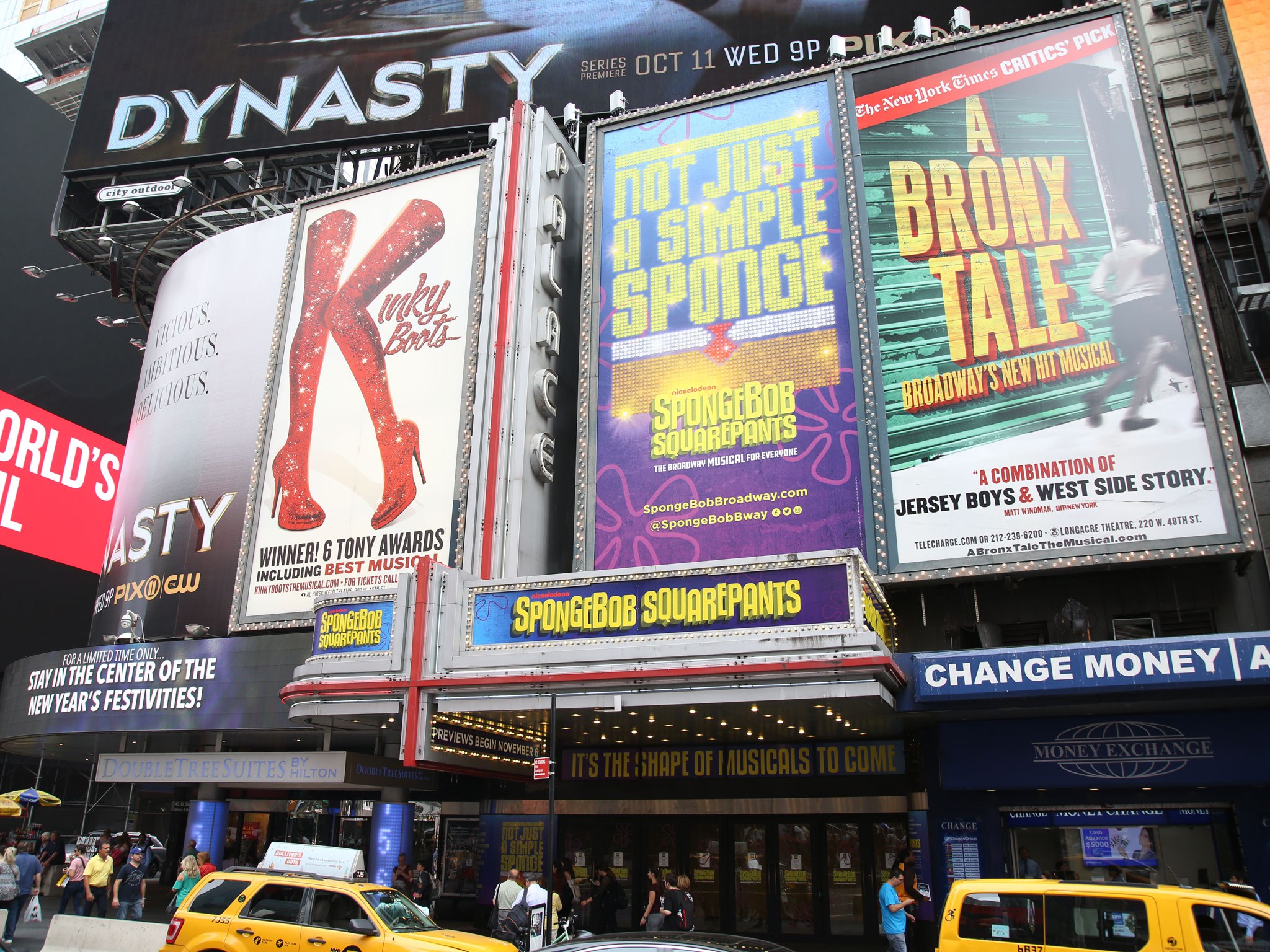 The Spongebob Musical Marquee