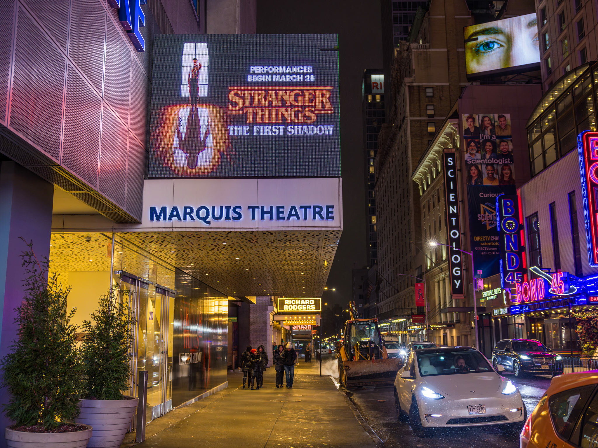 Stranger Things: The First Shadow Marquee