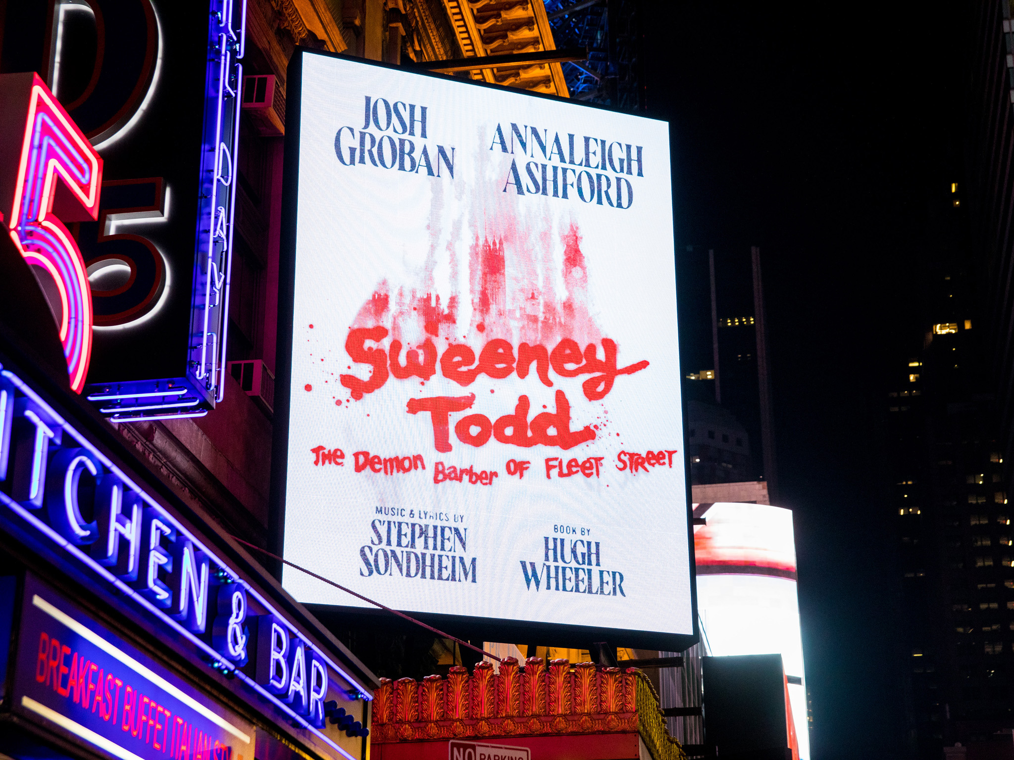 Sweeney Todd Marquee 